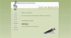 Desktop Screenshot of blaasinstrumentenbreda.nl